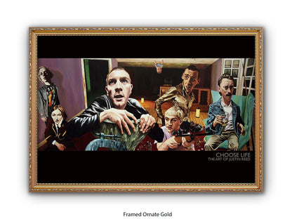 Choose Life - Trainspotting Inspired Art Poster by Justin Reed
