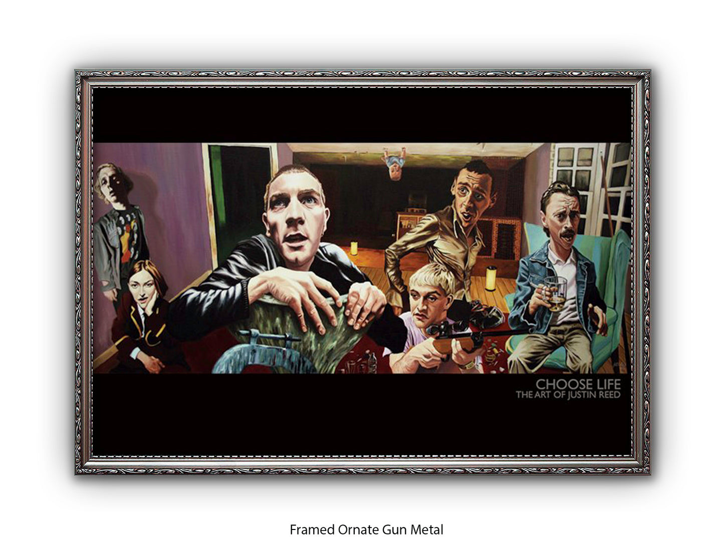 Choose Life - Trainspotting Inspired Art Poster by Justin Reed