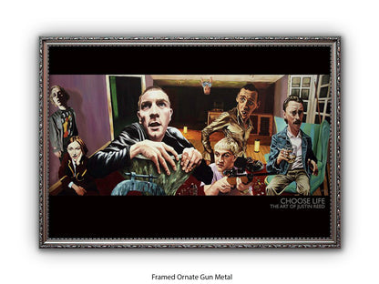 Choose Life - Trainspotting Inspired Art Poster by Justin Reed