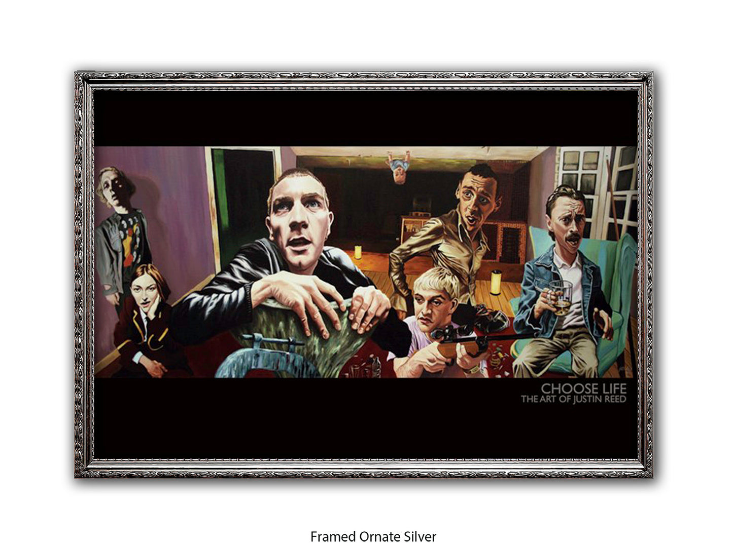Choose Life - Trainspotting Inspired Art Poster by Justin Reed