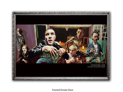 Choose Life - Trainspotting Inspired Art Poster by Justin Reed