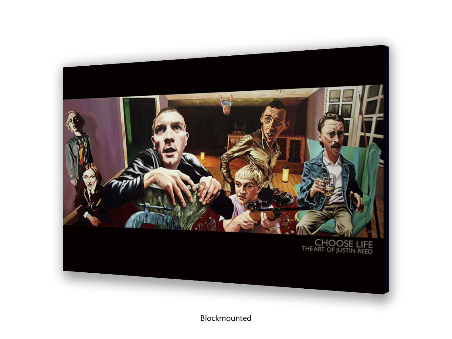 Choose Life - Trainspotting Inspired Art Poster by Justin Reed
