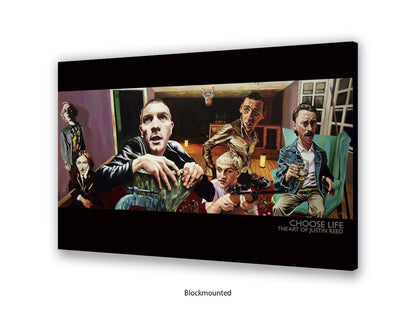 Choose Life - Trainspotting Inspired Art Poster by Justin Reed