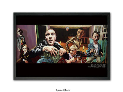 Choose Life - Trainspotting Inspired Art Poster by Justin Reed