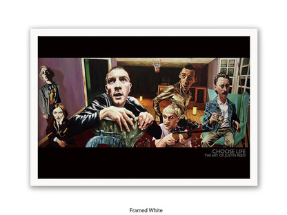 Choose Life - Trainspotting Inspired Art Poster by Justin Reed