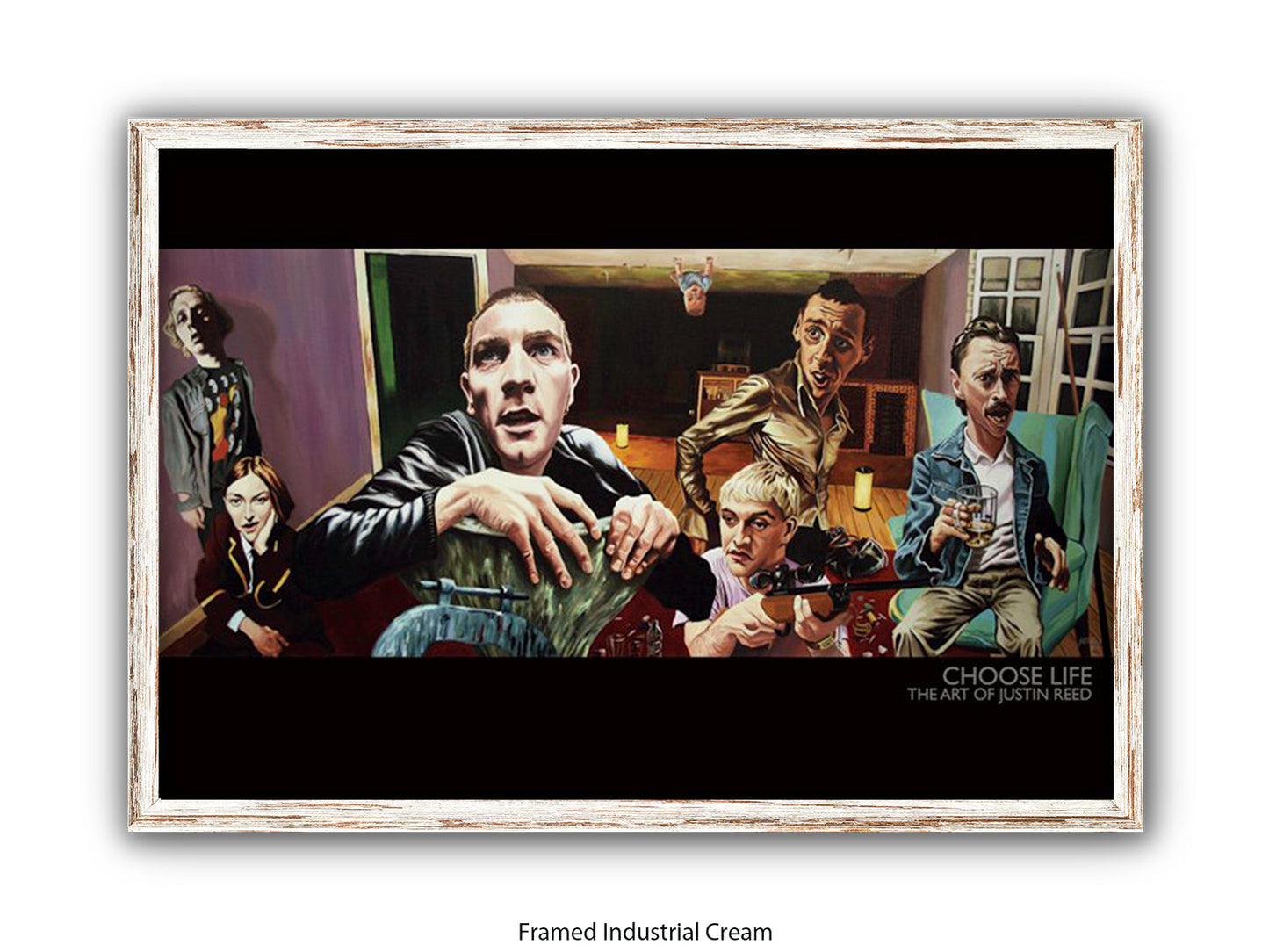 Choose Life - Trainspotting Inspired Art Poster by Justin Reed