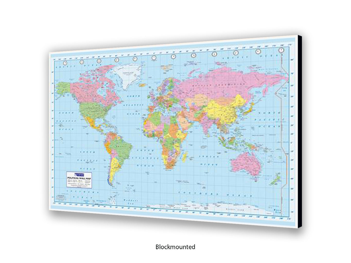 World Map | Political | Wall Decor Poster