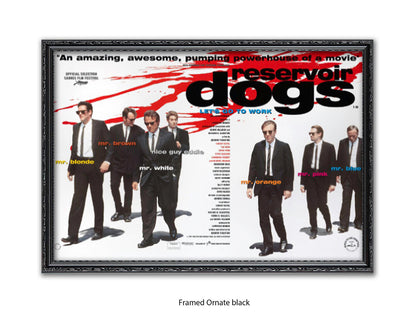 Reservoir Dogs - Film Promo - Extremely Rare - 1991 - Poster