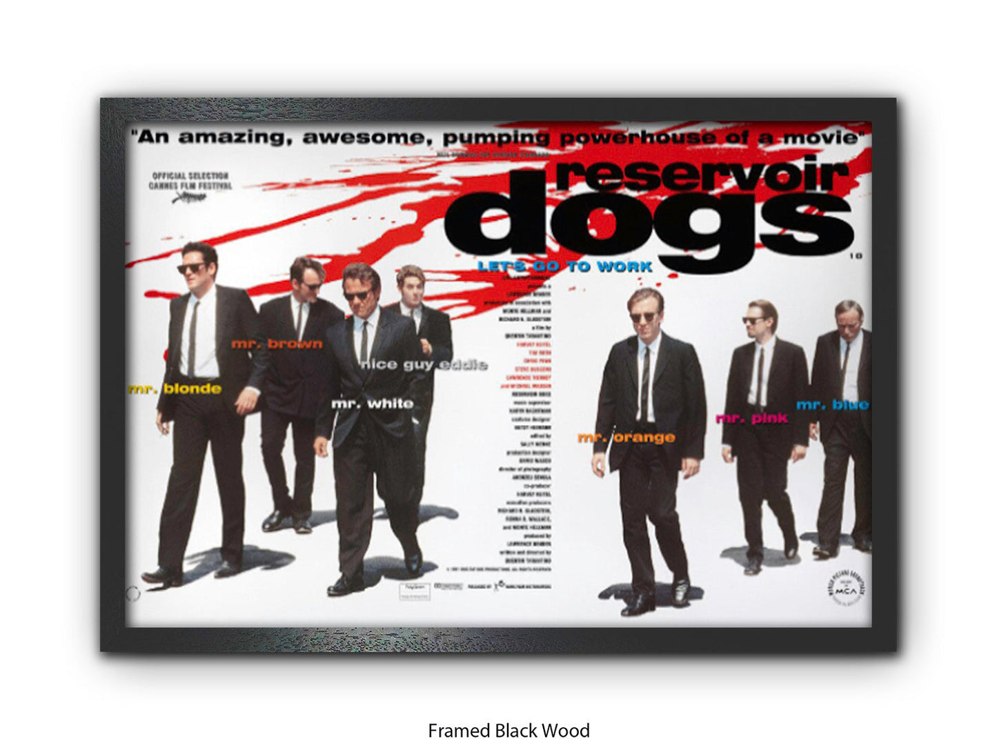 Reservoir Dogs - Film Promo - Extremely Rare - 1991 - Poster
