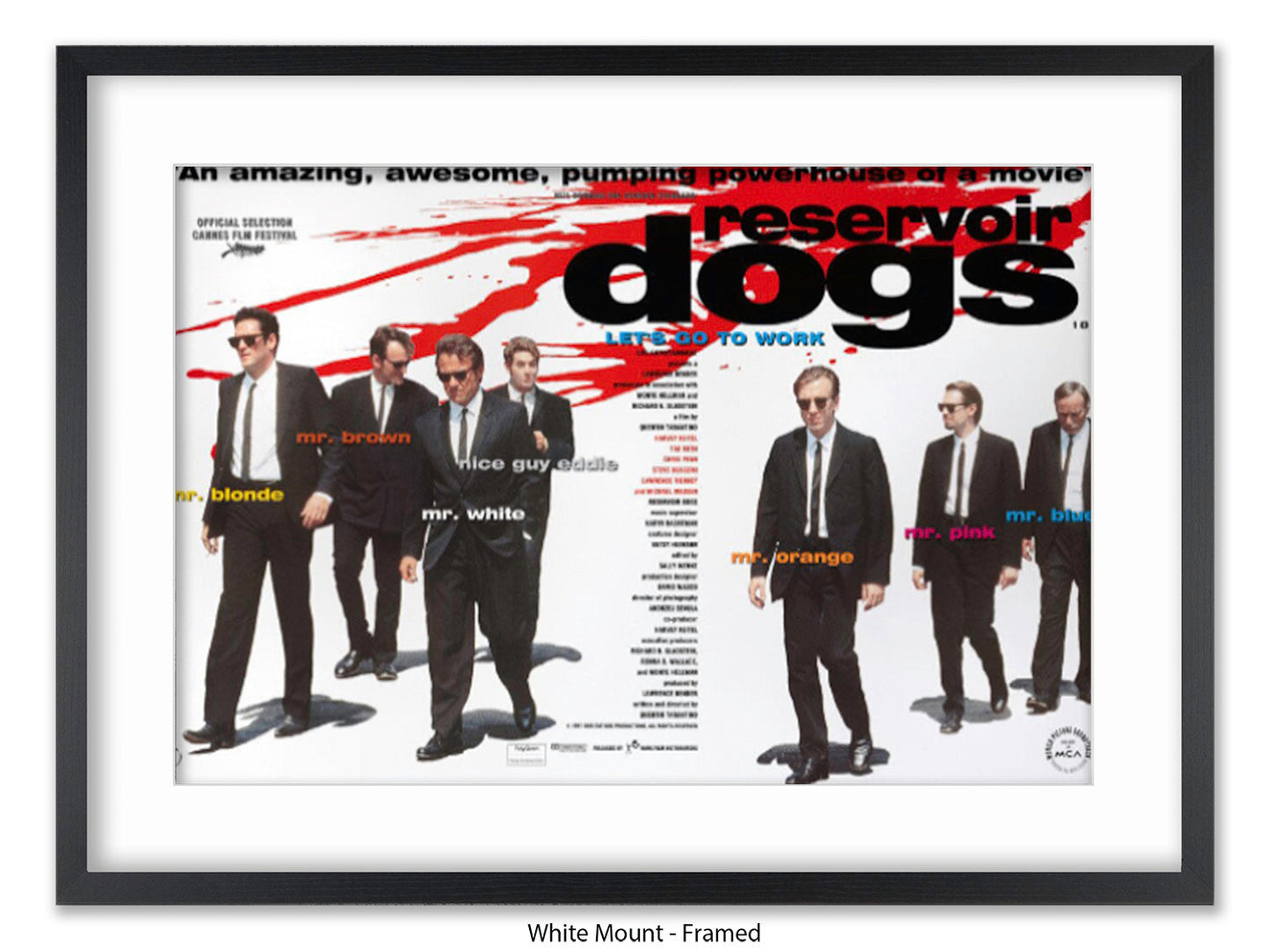 Reservoir Dogs - Film Promo - Extremely Rare - 1991 - Poster