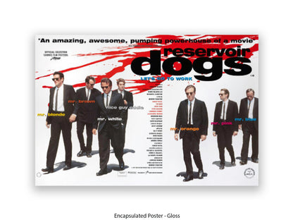 Reservoir Dogs - Film Promo - Extremely Rare - 1991 - Poster