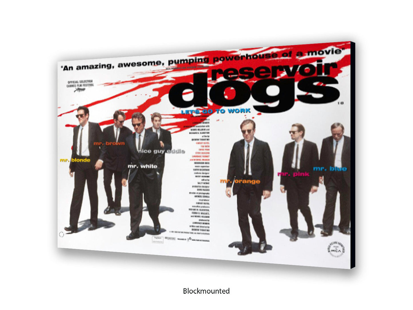 Reservoir Dogs - Film Promo - Extremely Rare - 1991 - Poster