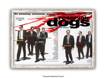 Reservoir Dogs - Film Promo - Extremely Rare - 1991 - Poster