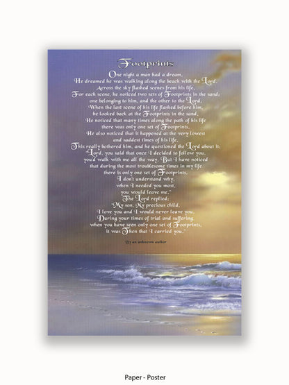 Footprints  II Poster