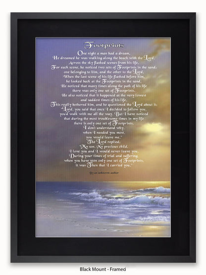 Footprints  II Poster