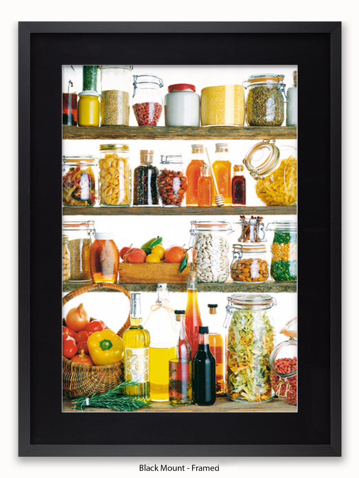 Kitchen Cupboard Poster
