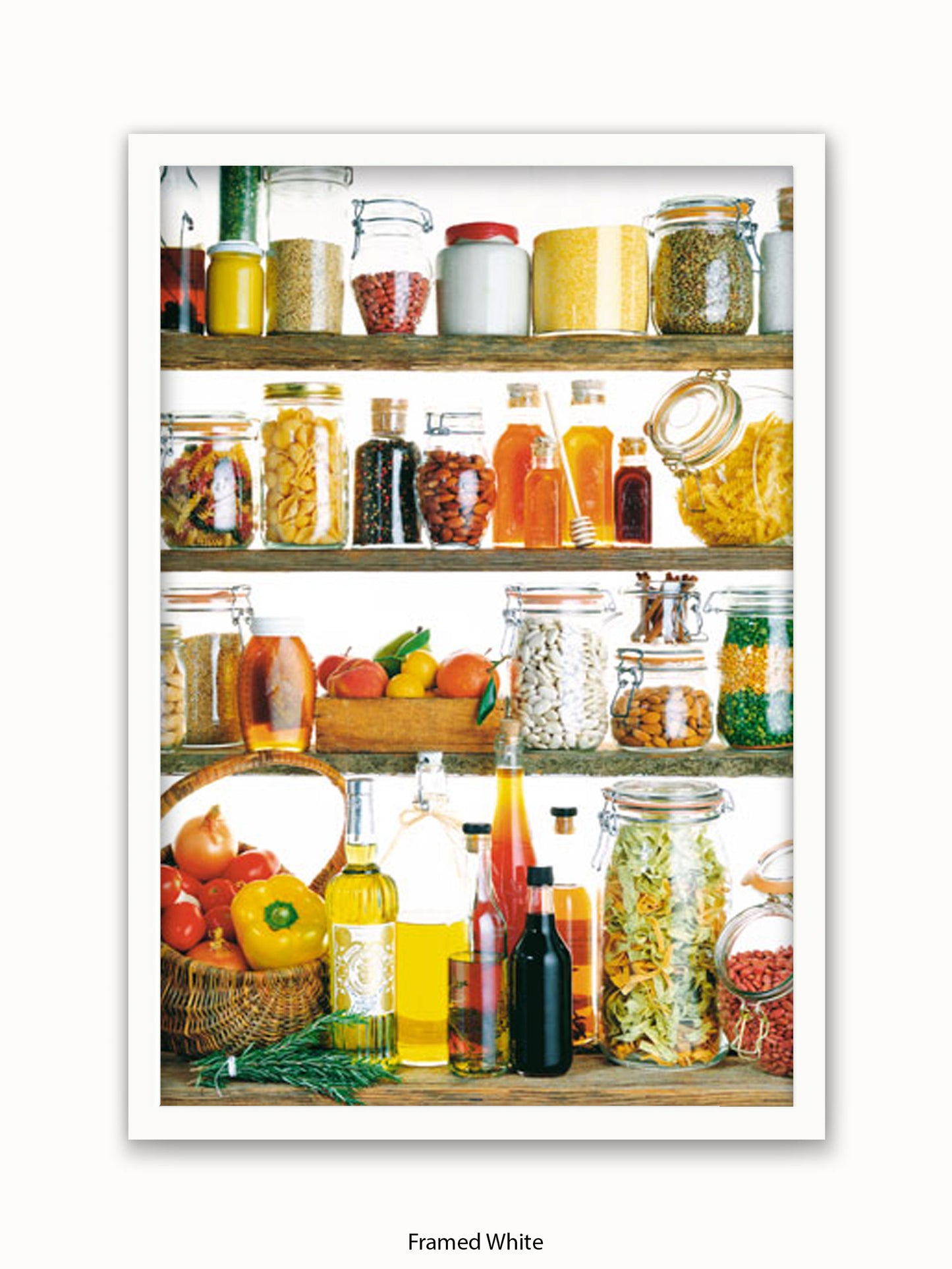 Kitchen Cupboard Poster