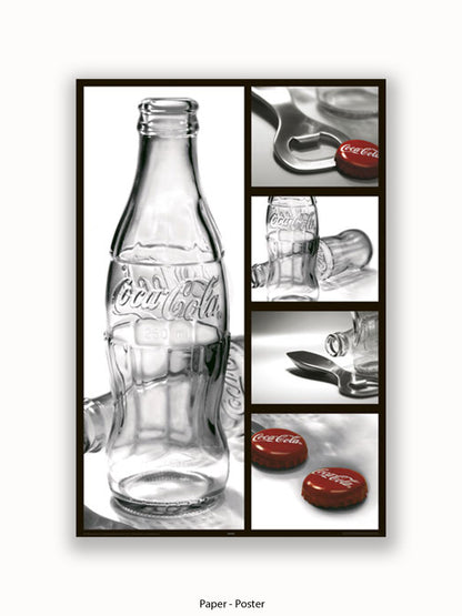 Coca Cola Bottle 4 pics R/Side Poster