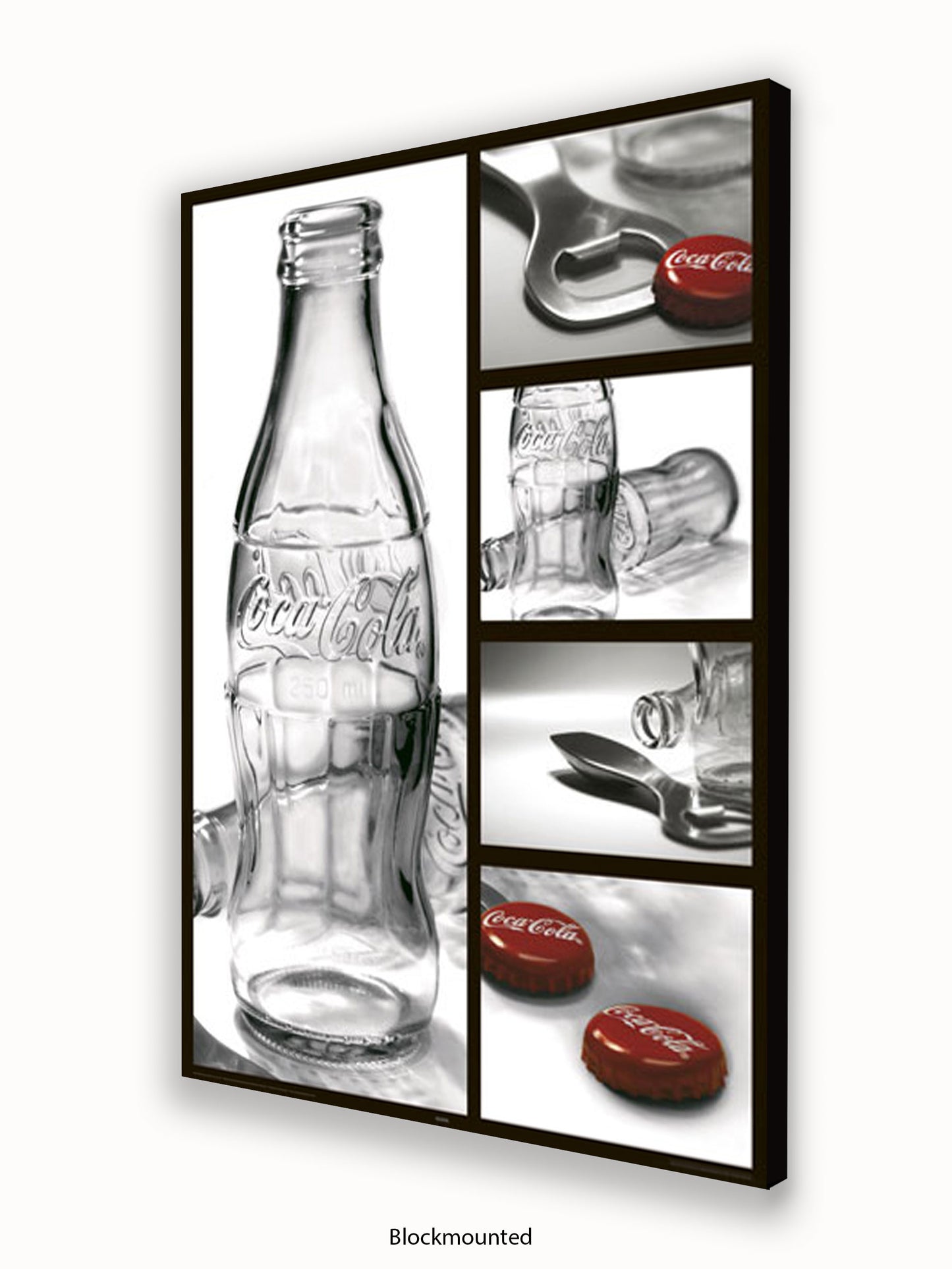 Coca Cola Bottle 4 pics R/Side Poster
