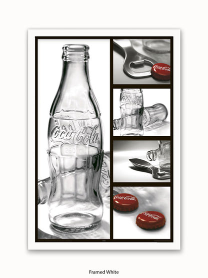 Coca Cola Bottle 4 pics R/Side Poster