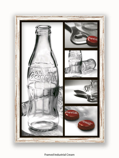Coca Cola Bottle 4 pics R/Side Poster