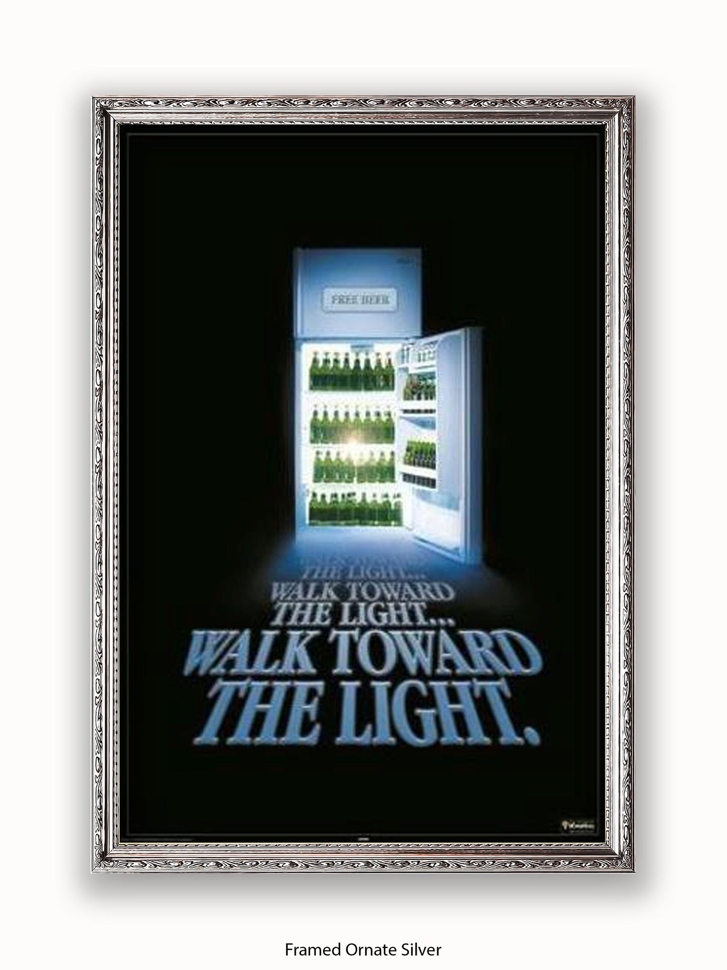 Beer Walk Towards The Light Poster