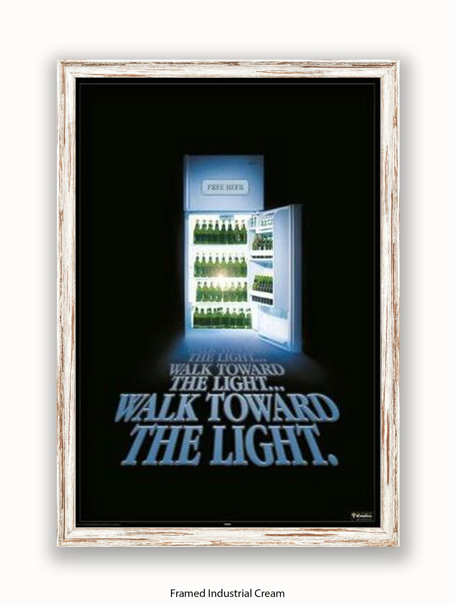 Beer Walk Towards The Light Poster