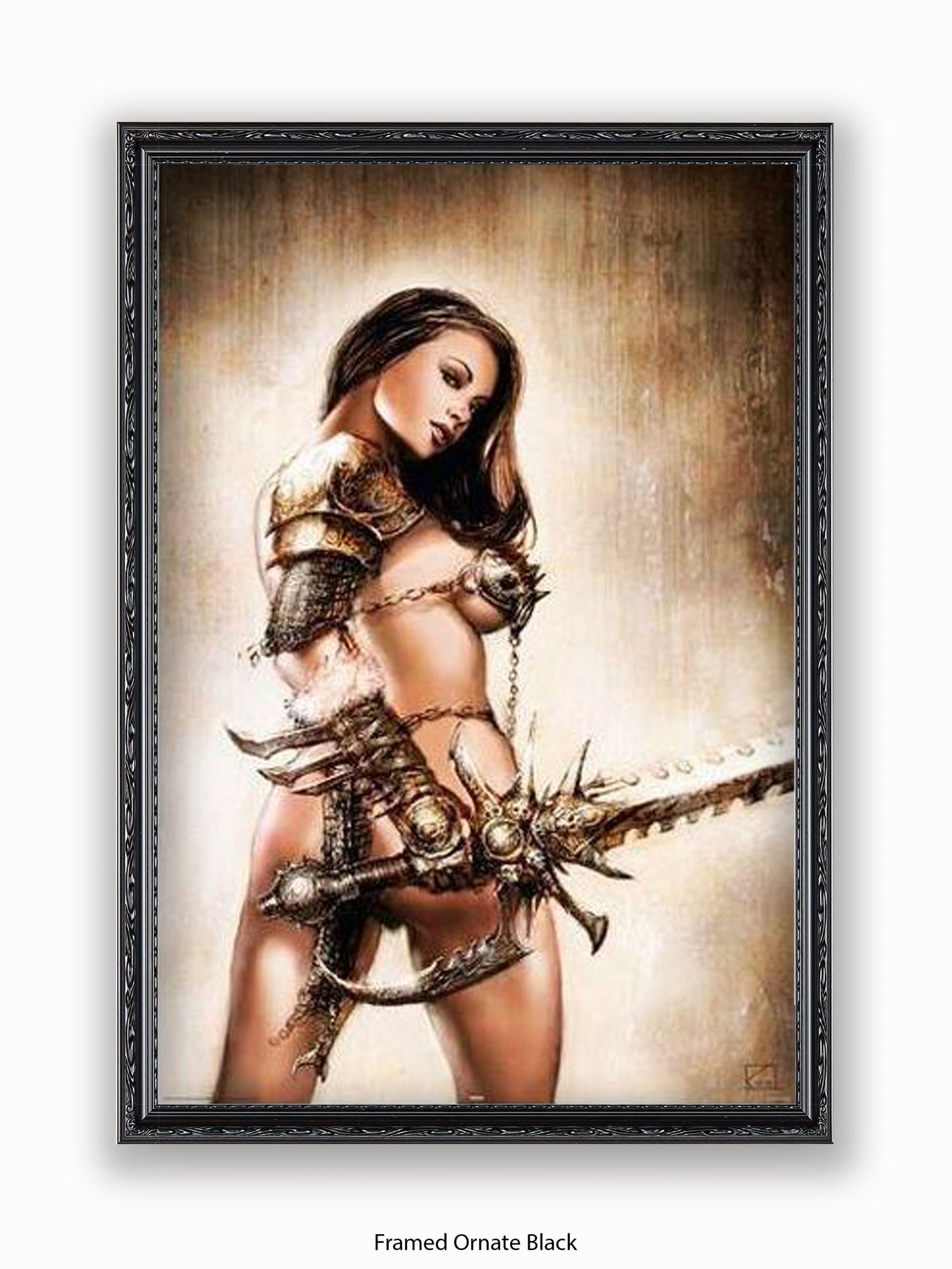 Keel Hot Babe Warrior Princess Poster