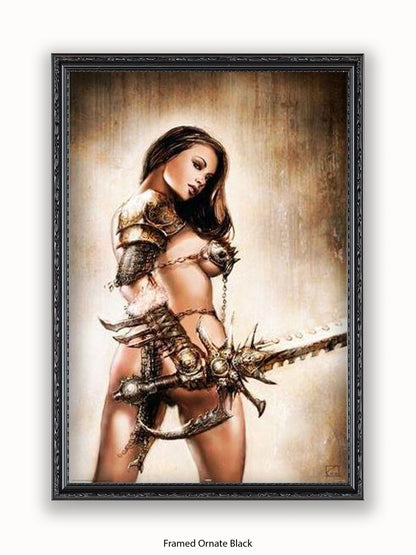 Keel Hot Babe Warrior Princess Poster