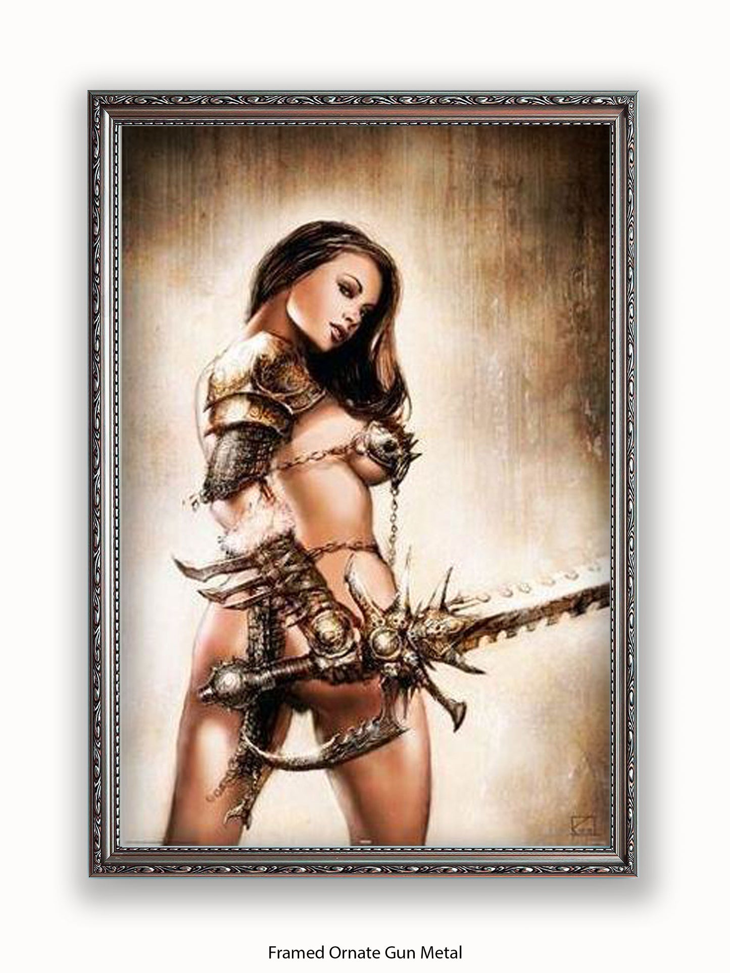 Keel Hot Babe Warrior Princess Poster