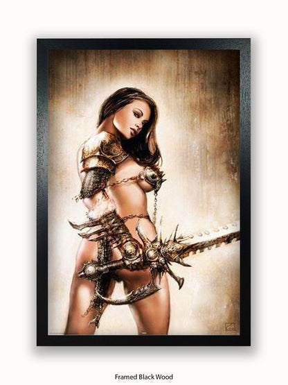 Keel Hot Babe Warrior Princess Poster