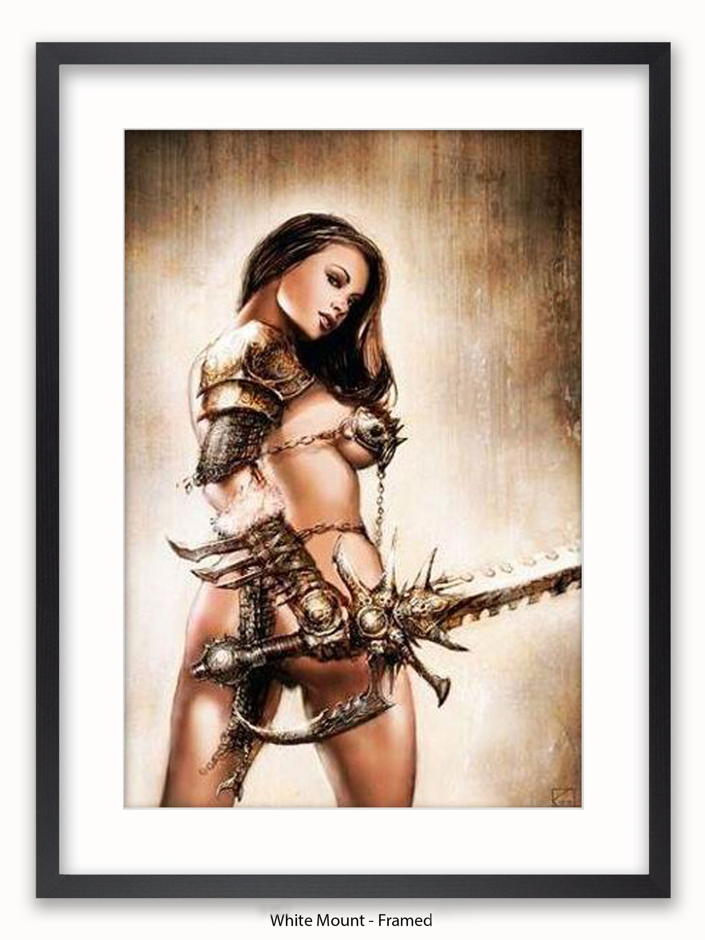 Keel Hot Babe Warrior Princess Poster