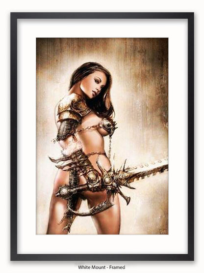 Keel Hot Babe Warrior Princess Poster