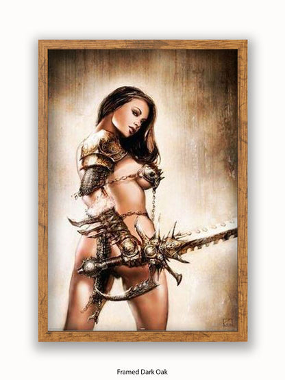 Keel Hot Babe Warrior Princess Poster