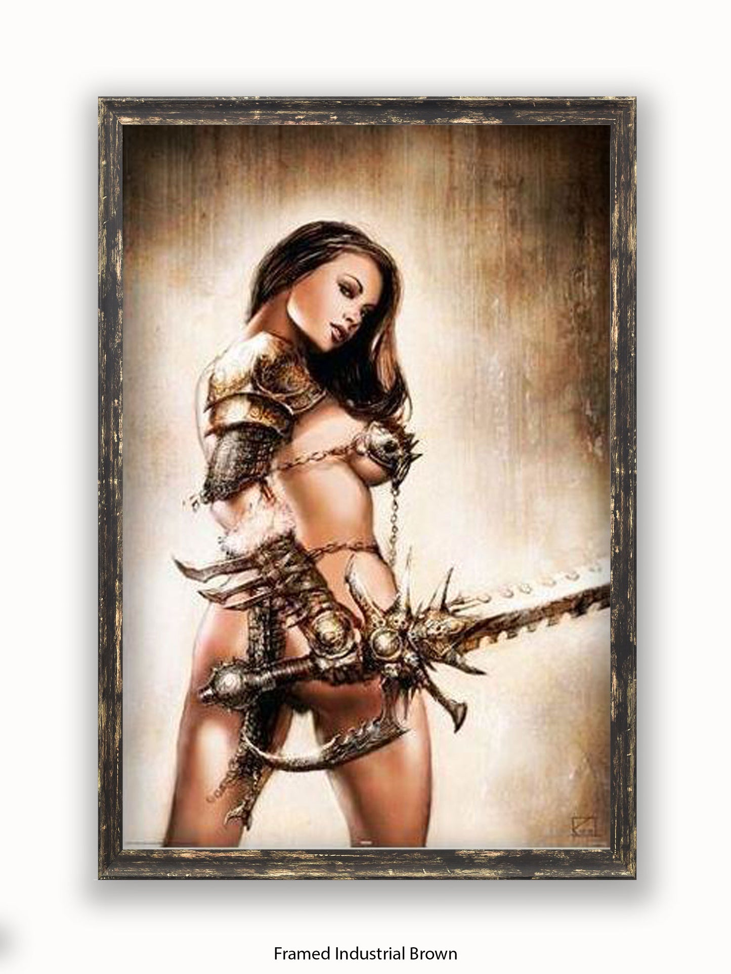Keel Hot Babe Warrior Princess Poster