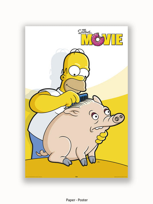Simpsons  The  Movie  Piggy Poster