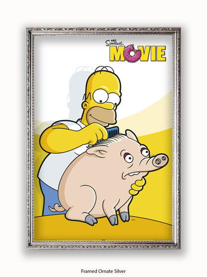 Simpsons  The  Movie  Piggy Poster