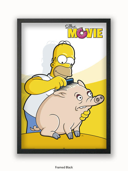 Simpsons  The  Movie  Piggy Poster