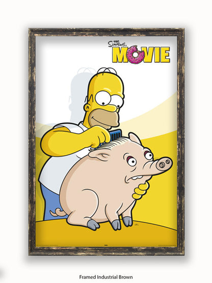 Simpsons  The  Movie  Piggy Poster