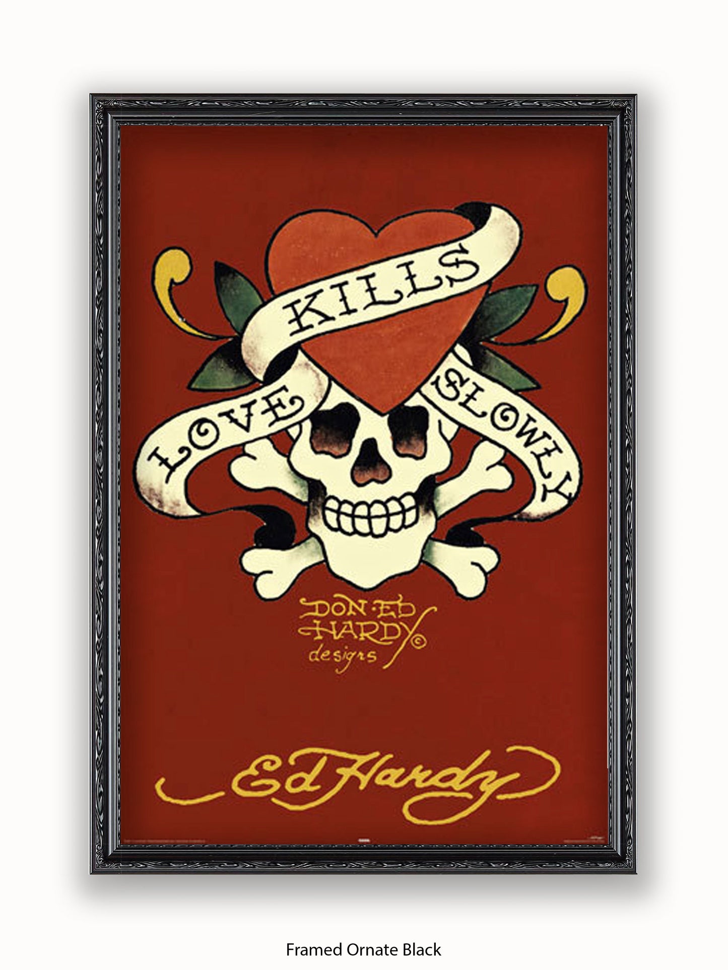 Ed Hardy Love Kills Slowly Poster