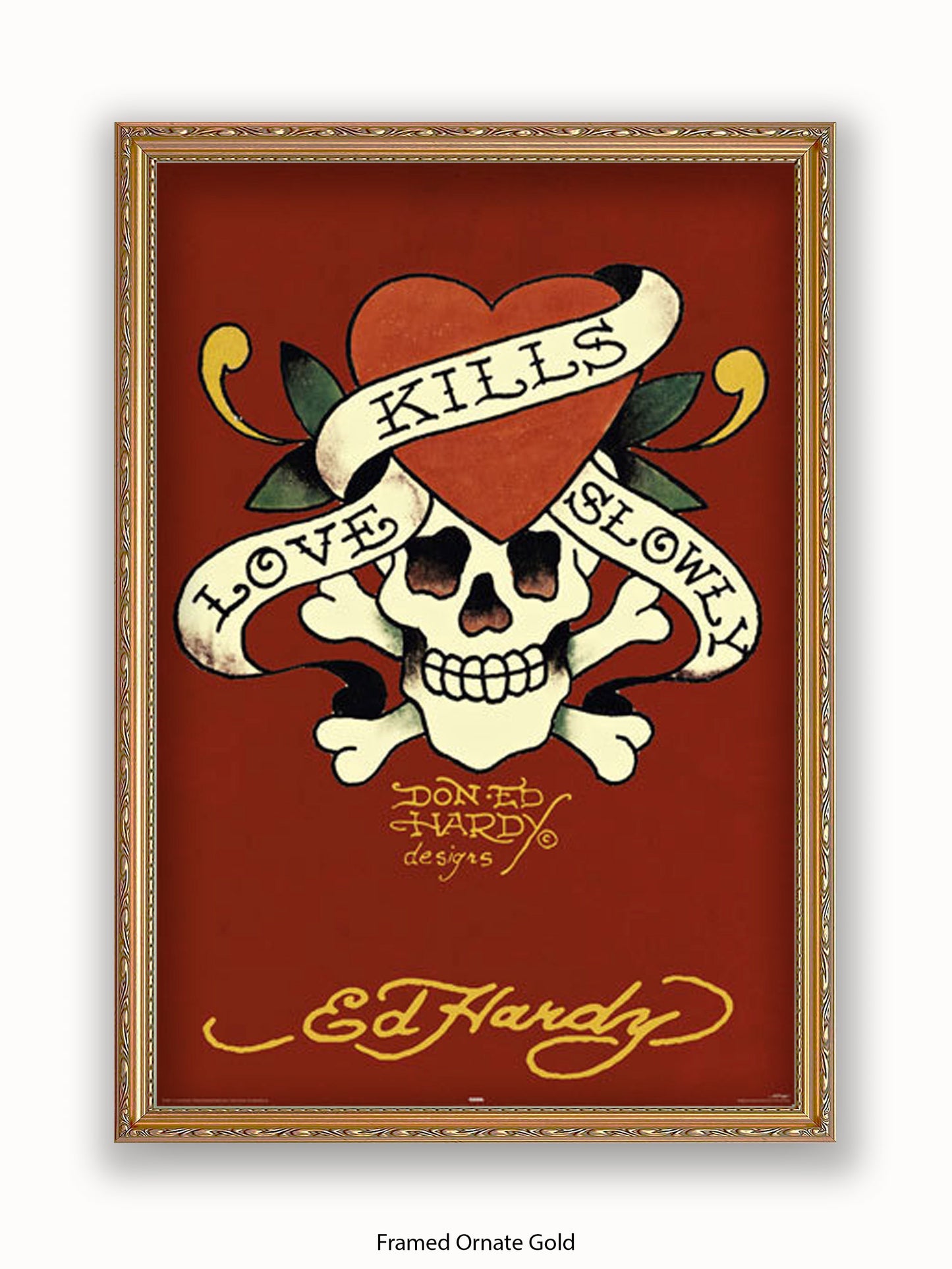 Ed Hardy Love Kills Slowly Poster