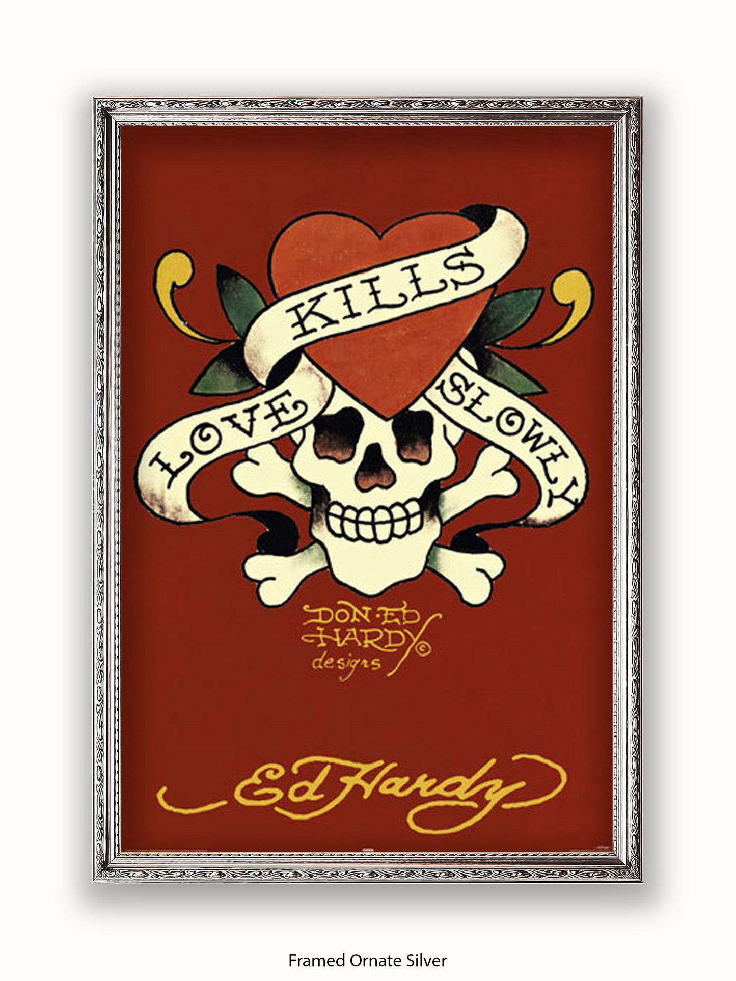 Ed Hardy Love Kills Slowly Poster