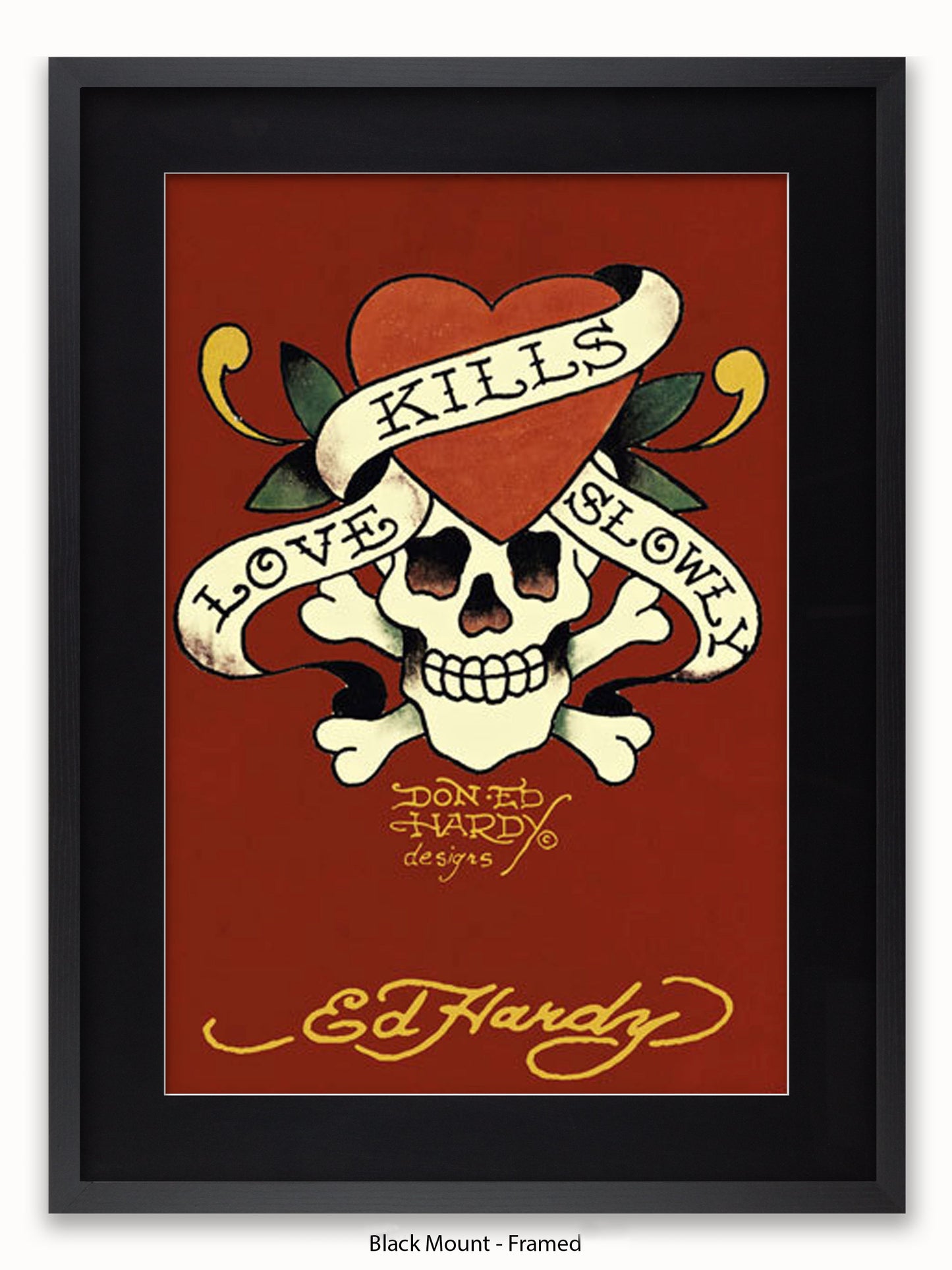 Ed Hardy Love Kills Slowly Poster