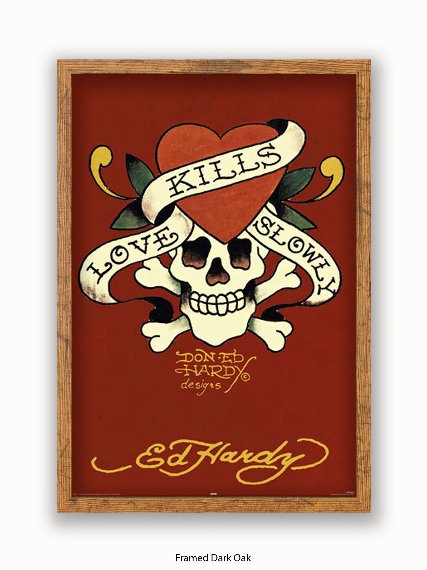 Ed Hardy Love Kills Slowly Poster