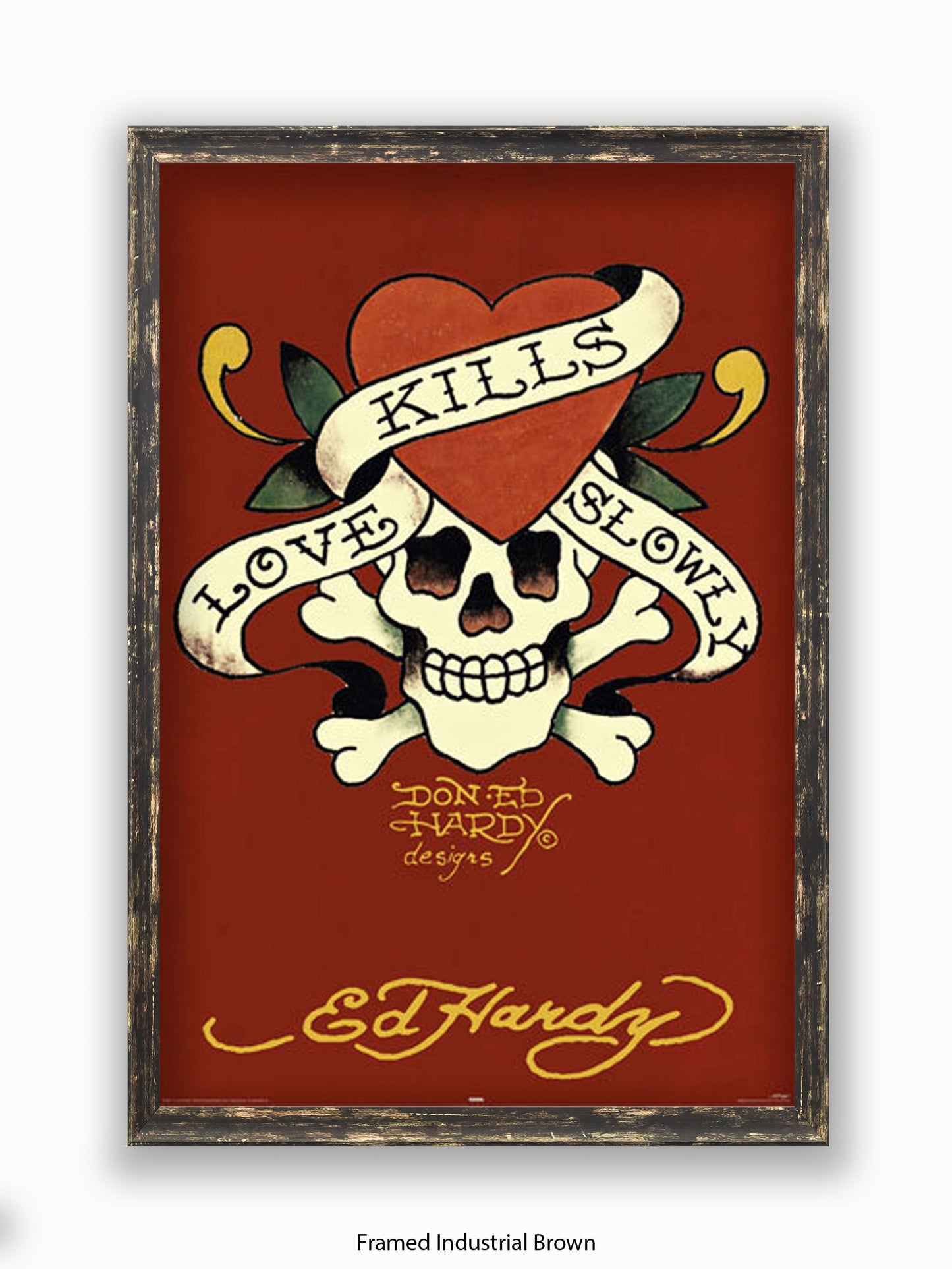 Ed Hardy Love Kills Slowly Poster