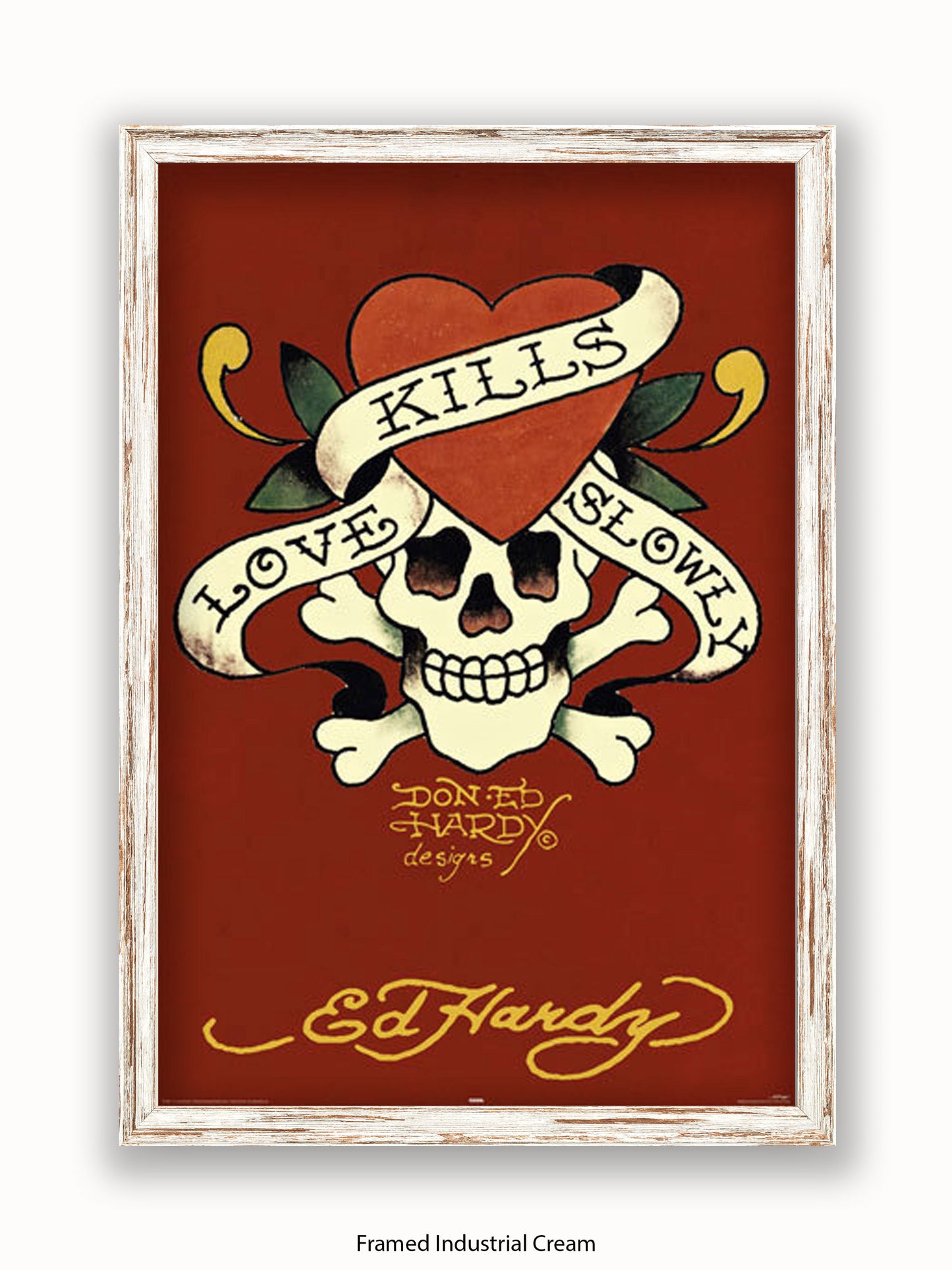 Ed Hardy Love Kills Slowly Poster