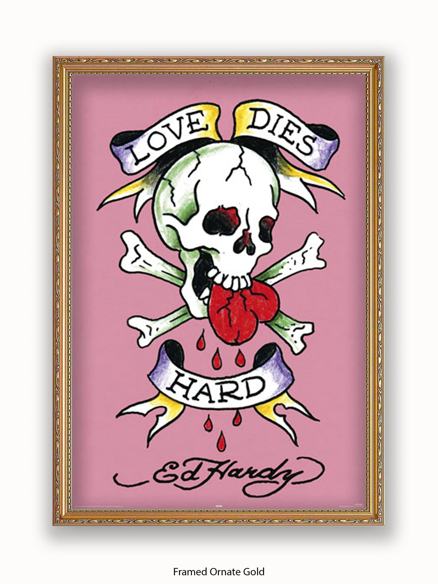 Ed Hardy Love Dies Hard Poster