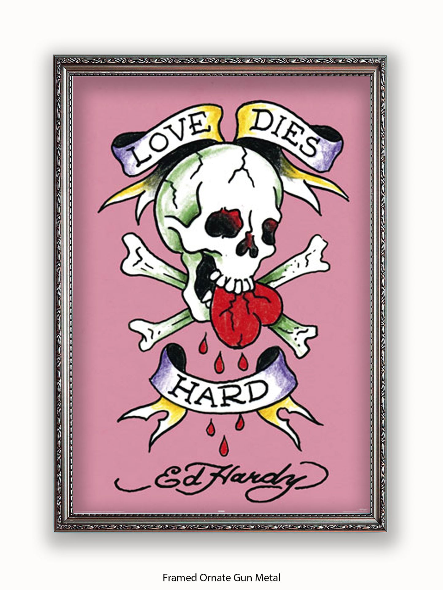 Ed Hardy Love Dies Hard Poster