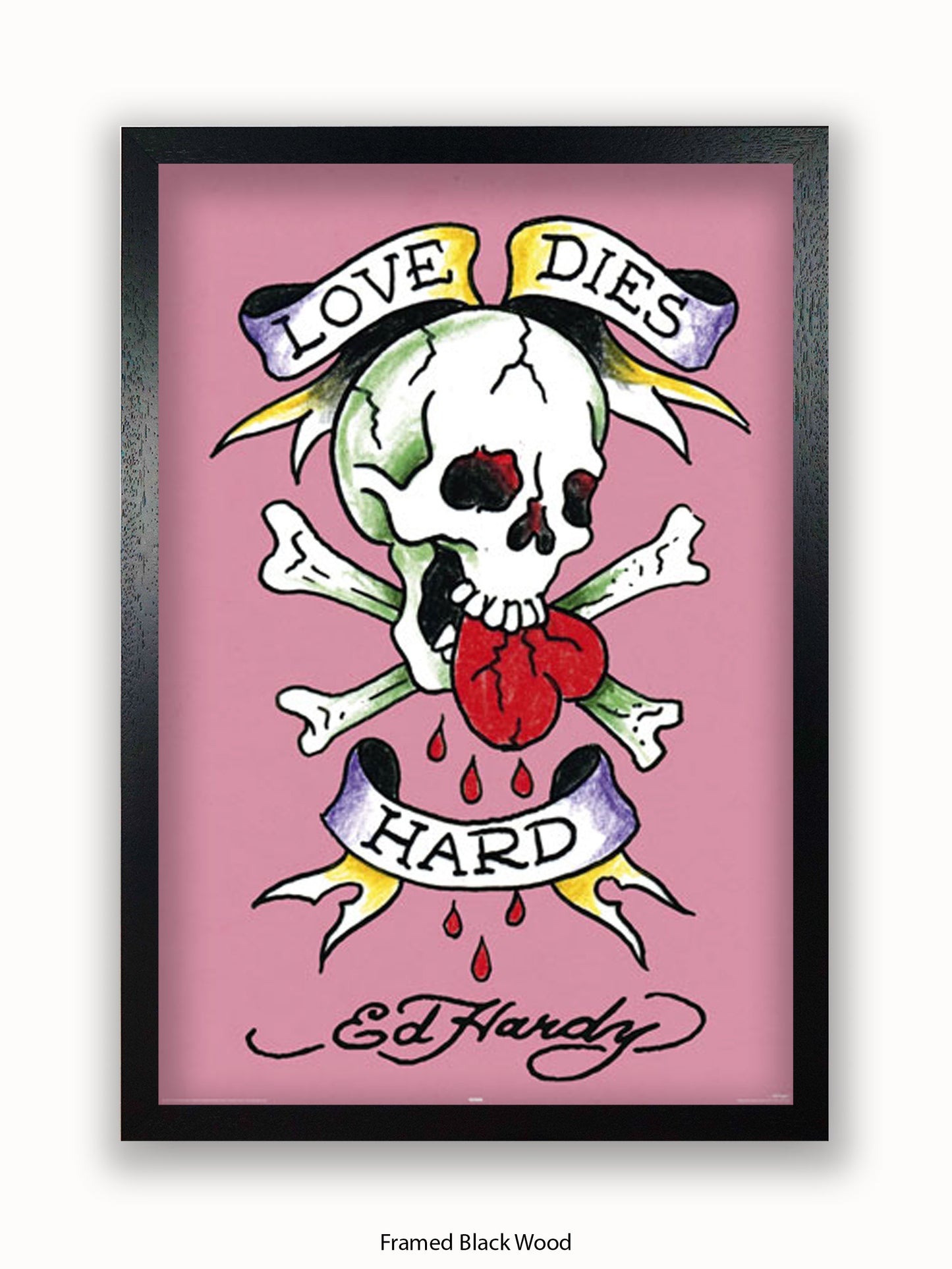 Ed Hardy Love Dies Hard Poster