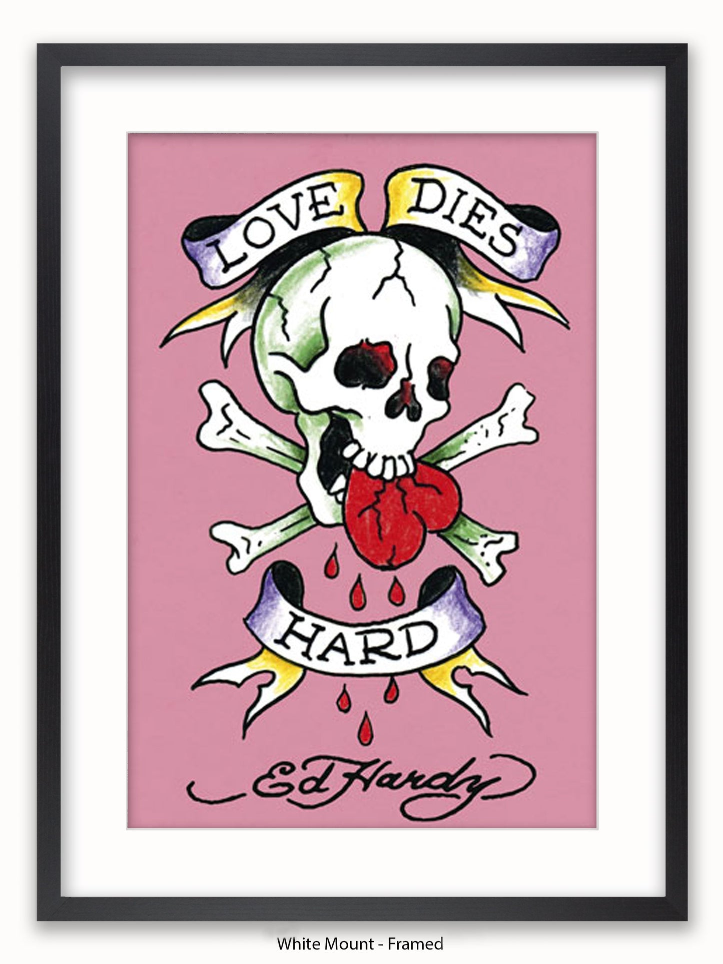 Ed Hardy Love Dies Hard Poster